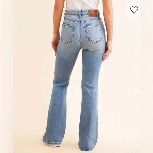 NWT Buckle Hidden Happi High Rise Flare Jeans - Picture 9 of 16